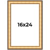 PosterPalooza | Traditional Gold Picture Frame - UV Acrylic, Foam Board Backing, Hanging Hardware - 2 of 4