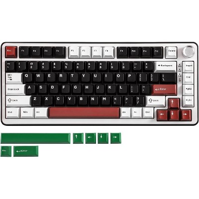 YUNZII B75 PRO Wireless Mechanical Keyboard,75% Layout with Knob,Hot Swap Gasket Custom Structure,Creamy Pre-lubed Switches