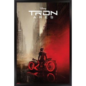 Trends International Disney Tron: Ares (2025) - Teaser One Sheet Framed Wall Poster Prints - 1 of 4