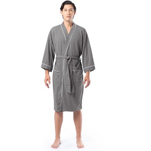 Fruit of the Loom Men's Beyondsoft Waffle Robe - 1 of 4