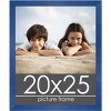 PosterPalooza | Classic Modern Blue Picture Frame - UV Acrylic, Foam Board Backing, Hanging Hardware - 2 of 4