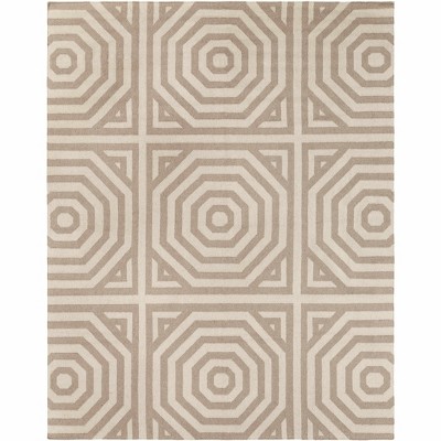 Hauteloom Terlton Ivory Greek Geometric Rug