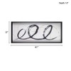 Gulches Elegant Framed Glass Wall Art - Contemporary Style for Any Space - 4 of 4