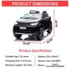 Garvee 12V Kids Electric Ride-On Car with Remote – Land Rover Licensed Toy Vehicle with LED Lights, Music, Seatbelt & Dual Motors - 2 of 4