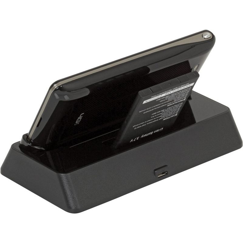 LG Media Charging Dock for LG VS840 and other Extended Battery Doors - Black, 3 of 4