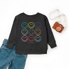 The Juniper Shop SmileyWorld Wink Rainbow Swirl Youth Sweatshirt - 3 of 4