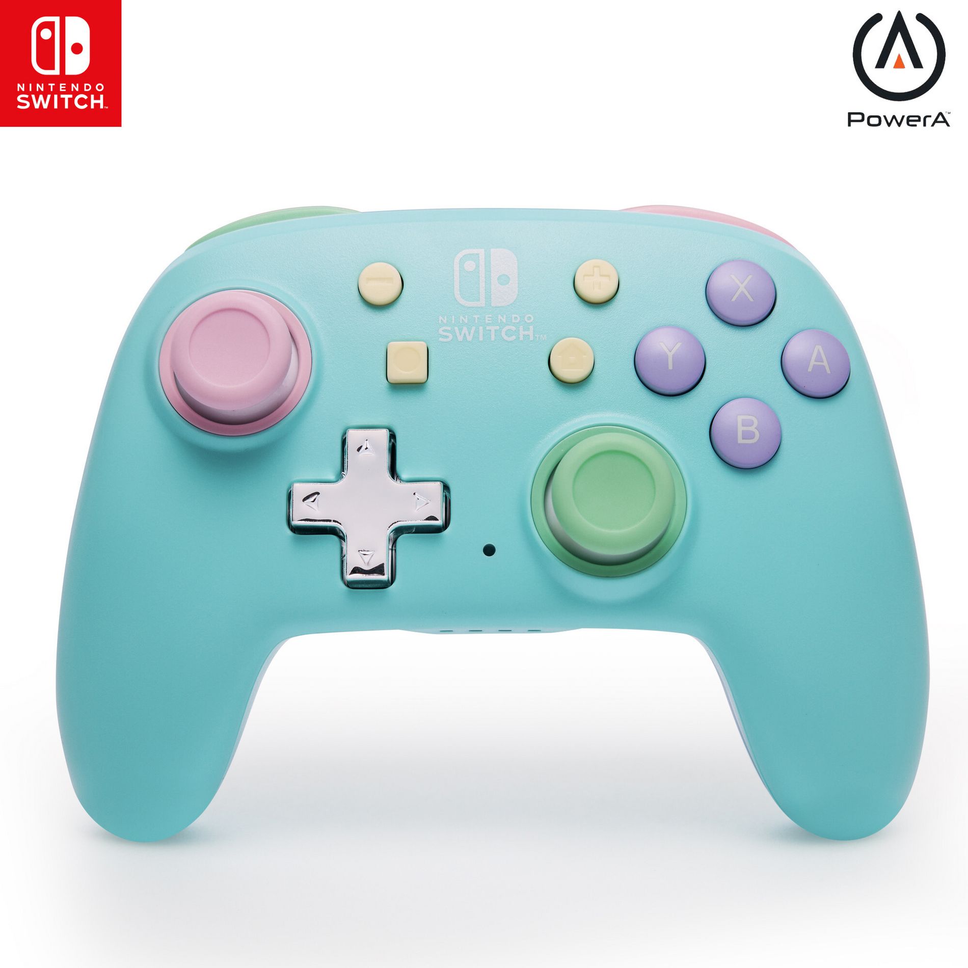 PowerA Nintendo Switch Enhanced Wireless Controller Spring Dream: USB Compatible