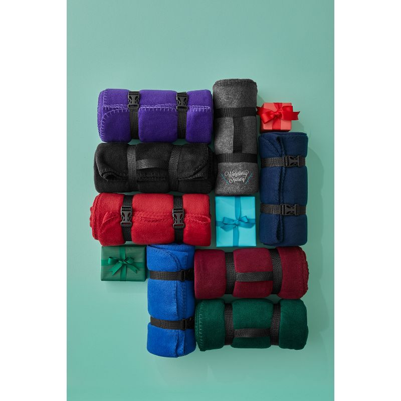 Port Authority Value Fleece Blanket with Carrying Strap, 4 of 6