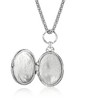 Ross-Simons Turquoise Locket Necklace in Sterling Silver - 3 of 4