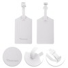 Unique Bargains Solid Color Luggage Tag 1 Pc - 3 of 4