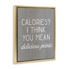 Stupell Industries Calories Delicious Points, 21" x 17" - 3 of 4