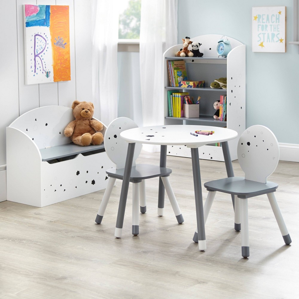 Photos - Storage Combination Talori Kids' Collection Gray/White - Buylateral