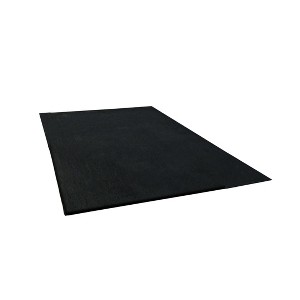 HomeRoots 5' X 7' Black Shag Hand Tufted Area Rug - 1 of 4
