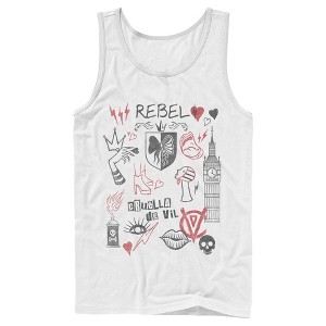 Men's Cruella Rebel Icons Tank Top - 1 of 4