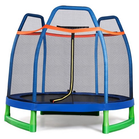 COSTWAY Trampoline de Jardin Trampoline pour Enfant ø 140 cm