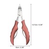 Unique Bargains Toe Nail Clippers Professional Kit 4 Pcs - 2 of 4