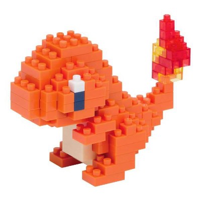 Kawada Nanoblock Pokemon Series Charmander Micro-Sized Building Block Set