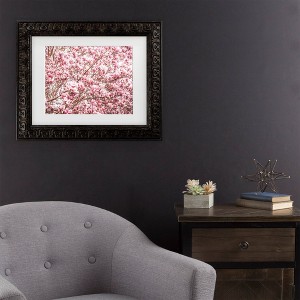 Trademark Fine Art Philippe Sainte Laudy Magnolias of March Matted Framed Art - 1 of 4