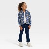 Toddler Girls' Bluey Bingo Denim Jacket - Blue - 3 of 3