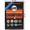 Trends International MLB San Francisco Giants - Champions 23 Framed Wall Poster Prints - 3 of 4