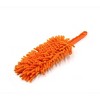 Unique Bargains Plastic Handle Chenille Microfiber Car Vehicle Cleaning Wash Duster Brush Orange 13.3" x 3.1" x 0.7" - 2 of 3