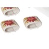 C&F Home Red Poinsettia Christmas Decorative Napkin Ring, Set of 4 - 3 of 4