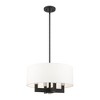 Livex Lighting Cresthaven 4 - Light Chandelier in  Black - 2 of 4