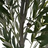 SEVOBAL Artificial Plants 66" Olive Tree Pre-Potted Faux Greenery for Stylish Home Office Decor, Green, 31"*31"*66" - 3 of 4