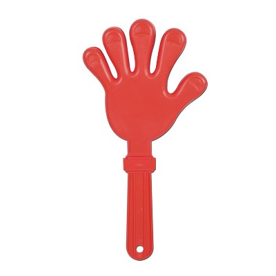 Beistle 15" Giant Hand Clapper; Red 3/Pack 60940-R