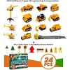 Christmas Advent Countdown Calendar with 24 Cartoon Engineering Vehicle Toys, Holiday Gift for Kids Ages 6+ and Up - 3 of 4
