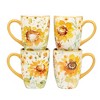 16pc Sunflowers Forever Dinnerware Set - Certified International - 4 of 4