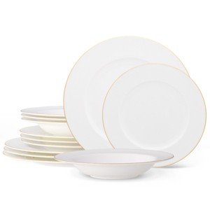 Noritake Accompanist 12-Piece Dinnerware Set, Service for 4 - 1 of 4