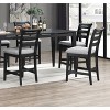 Osparple Outdoor Dining Chairs Set of 2 Modern Patio Chairs with  Upholstered Cushion Seat for Patio, Outside, Yard, Kitchen - 4 of 4