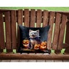 Tramull Puppy Halloween Throw Pillow, 14x14 Inch Machine Washable Indoor Outdoor Decorative Pillow - 4 of 4