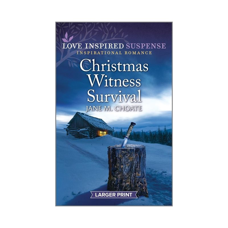 Christmas Witness Survival - Large Print by  Jane M Choate (Paperback), 1 of 2