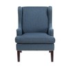 Upholstery Nailhead Trim Accent Chair with Foam Cushion, Attached Cushions and Removable Cover - 2 of 4