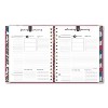 Harmony Daily Hardcover Planner, 8.75 x 7, Berry Cover, 12-Month (Jan to Dec): 2025 - 3 of 4