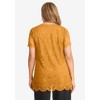 Jessica London Women's Plus Size Stretch Lace Tunic - 3 of 4