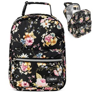 OPUX Insulated Lunch Box Boys Girls Kids Teens, Leakproof Cooler Bag Women Men Adults, Backpack Shape Tote, Back to School Gift - 1 of 4