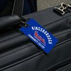 Kingsborough Community College the Wave Logo Luggage ID Tags Suitcase CarryOn Cards  Set of 2 - 4 of 4