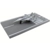 McDonnell Douglas F-15 Eagle Fighter Aircraft Gray Camouflage "US Air Force" w/Runway Section Diecast Model Airplane by Runway24 - 3 of 3
