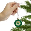 Norfolk State University Primary Logo Mini Small Tiny Wood Christmas Tree Holiday Ornament - 2 of 4