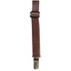 CTM Coated Leather Clip-End 3/4 Inch Suspenders - 3 of 4