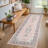 Coolmee Area Rugs for Living Room Non-Slip Backing Washable Rug Soft Carpet for Bedroom Dining Room Vintage - 2 of 4