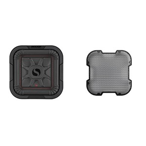 Kicker 46L7T82 L7T L7-Thin 8" Subwoofer, Dual Voice Coil, 2-Ohm & 52GL78 Grill Bundle - 1 of 4