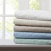 1 Pcs Elegant Reversible Throw, Classic Stitch Pattern Rich Depth and Texture Bedding Set, All Season Home Textile fits Lux Bedroom Decor - 4 of 4