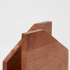 Wood Napkin Holder Black - Threshold™ : Target