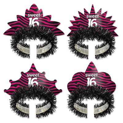 Beistle Sweet 16 Tiaras, (24/Pkg) Multicolored