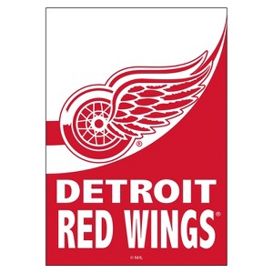 NHL Detroit Red Wings Garden Flag 12x18 Double Sided, Officially Licensed Sports Flags For Outside, Indoor and Outdoor Flags for Hockey Fans - 1 of 1