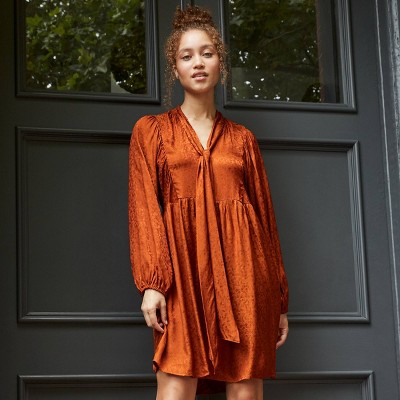 target rust dress